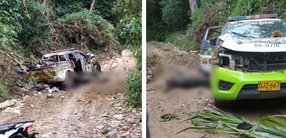 Ocho policías mueren tras ser atacados en Colombia ocho-policias-mueren-tras-ser-atacados-en-colombia